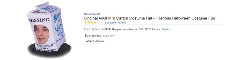 funniest amazon reviews milk carton hat