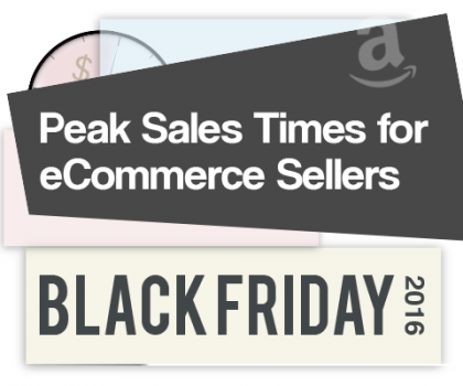 peak sales times Amazon sellers Black Friday