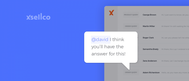 Team communication just got easier with @mentions