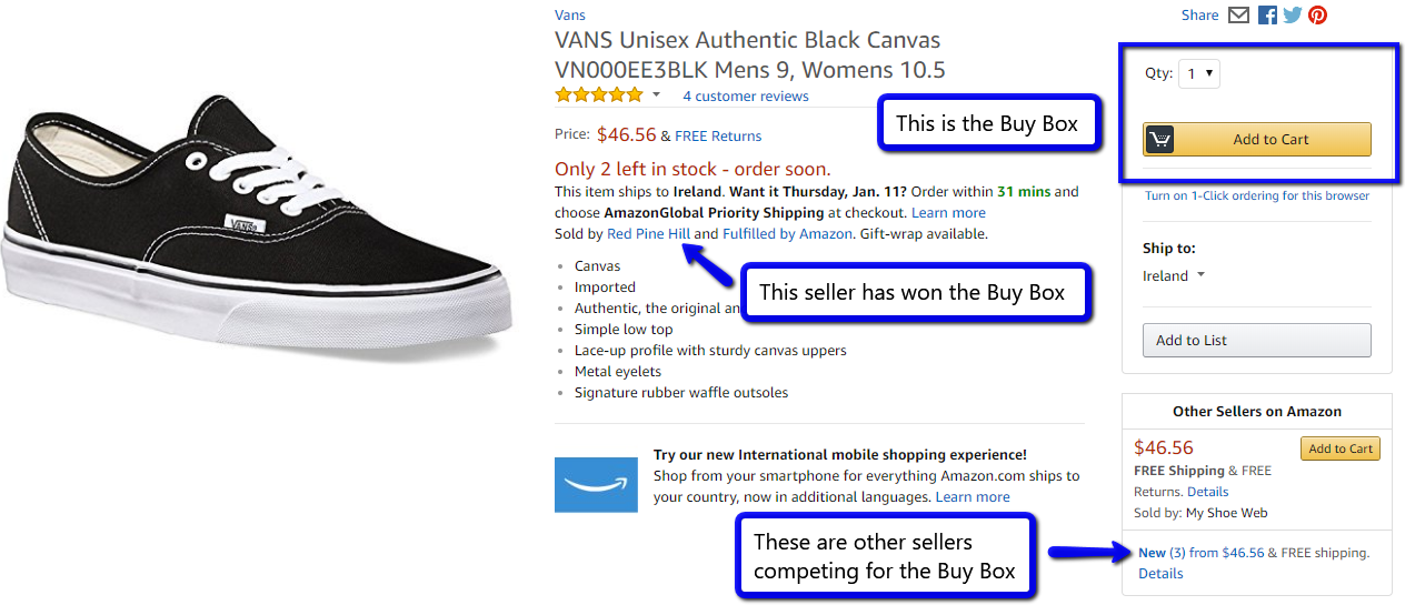 amazon buy box